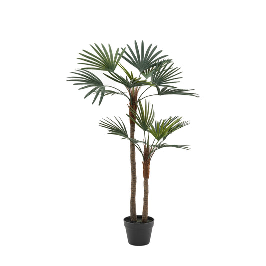 Faux Potted Statement Palm Small