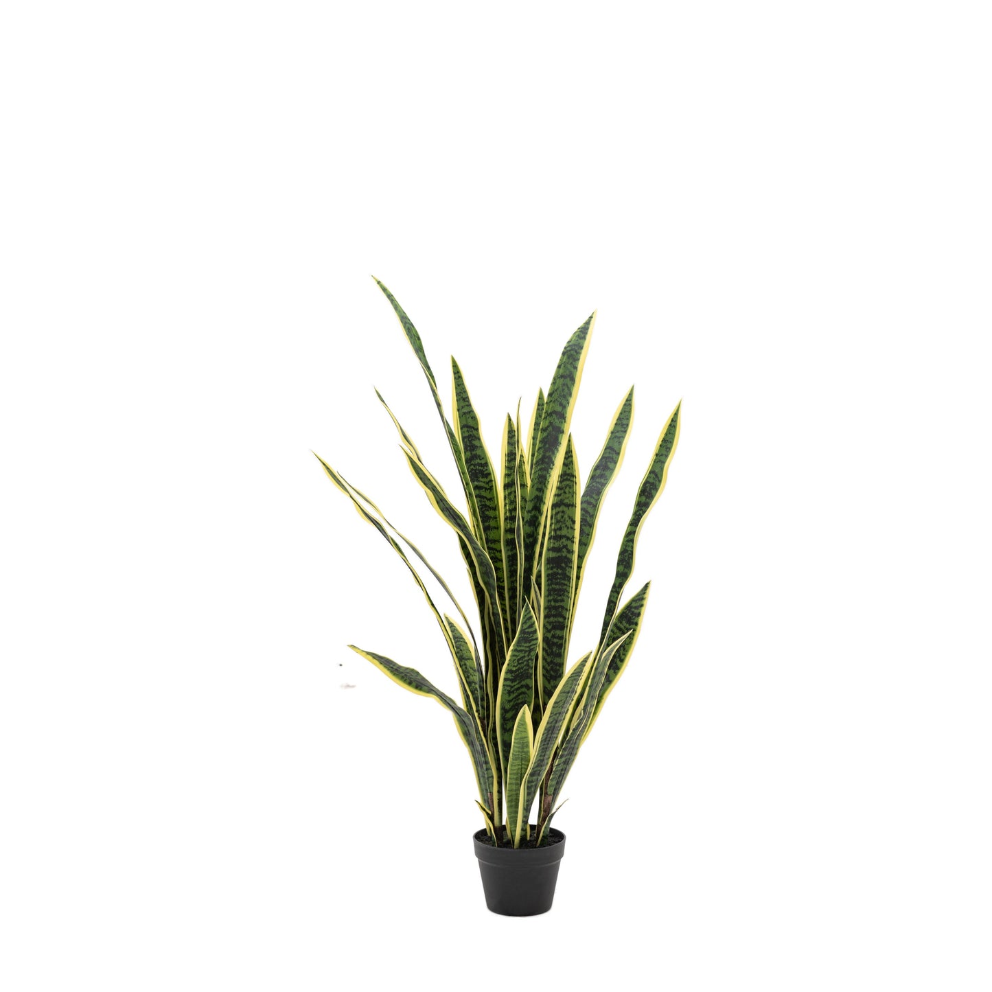 Faux Potted Sansevieria Plant 4ft