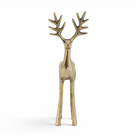 Stag Antique Gold Decoration