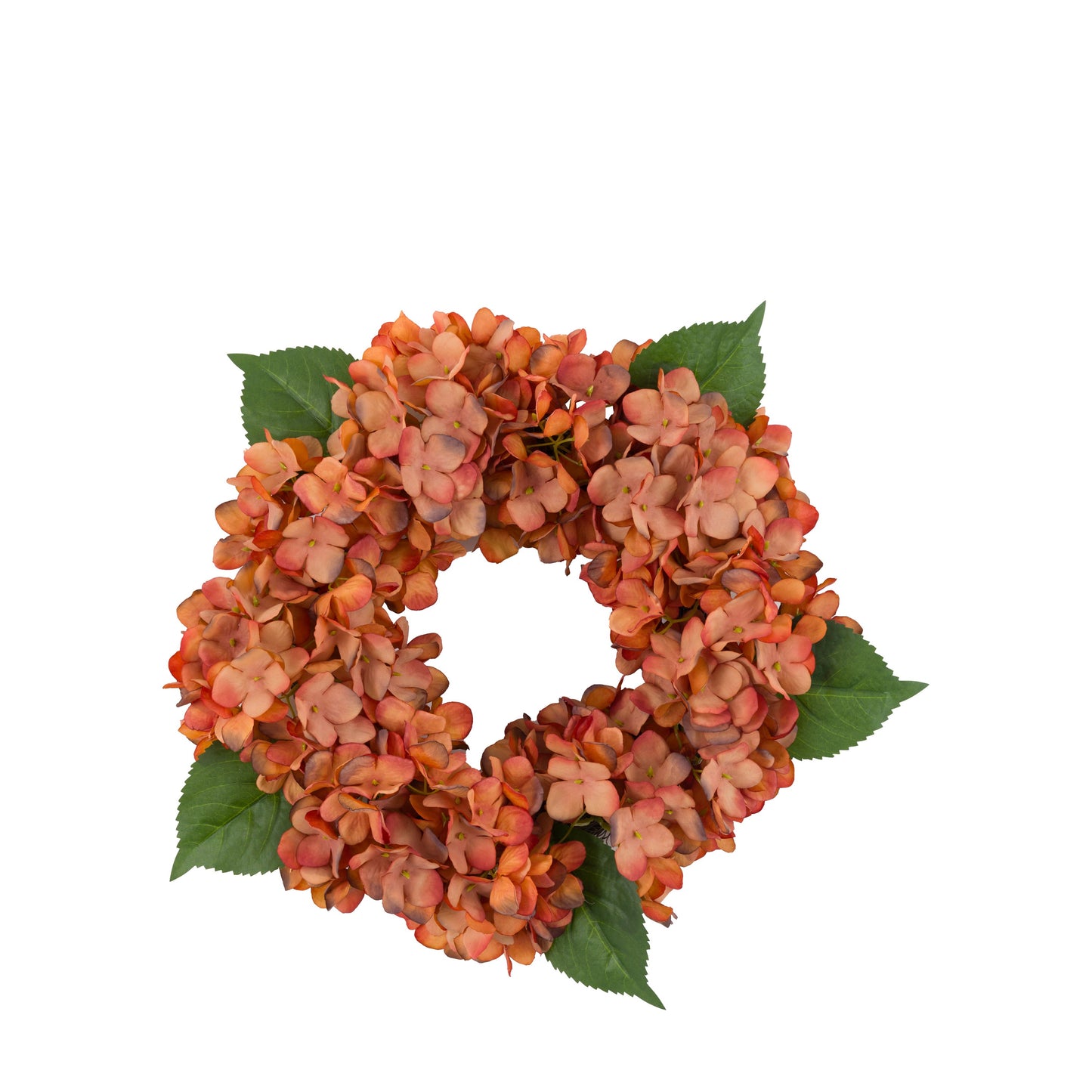 Faux Rust Hydrangea Wreath