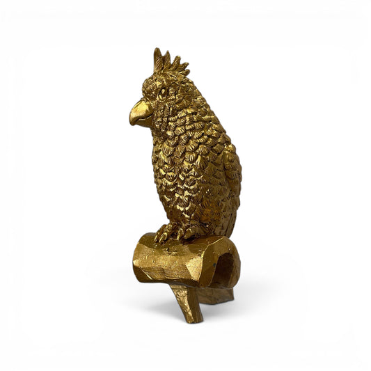 Levi Parrot Pot Hanger Gold - 2 Pack