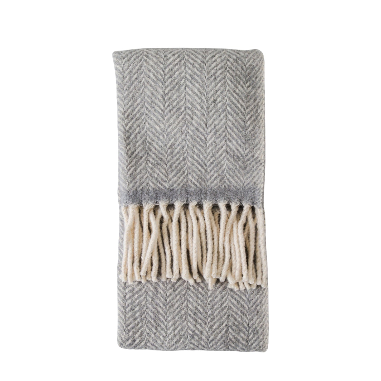 Wool Throw Grey