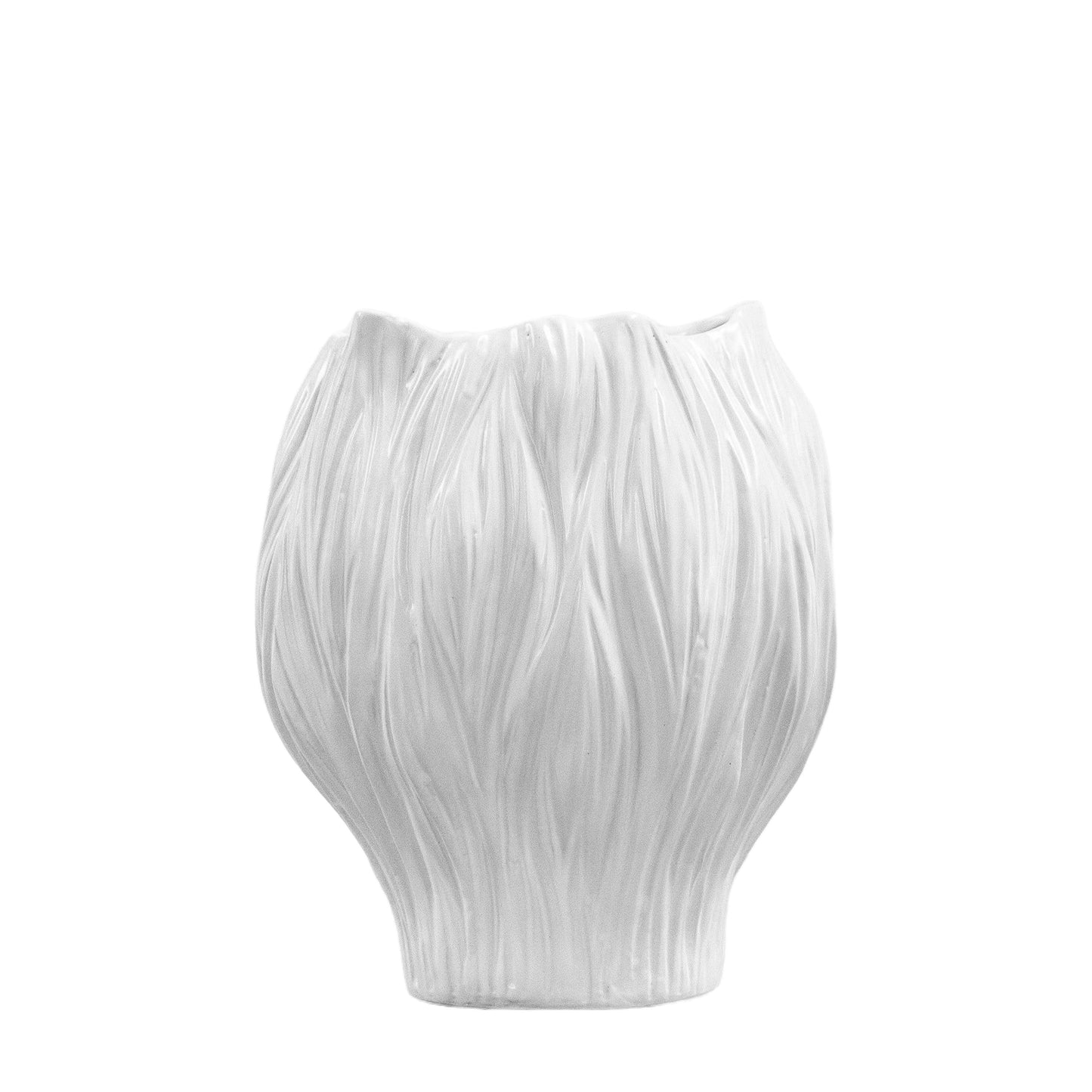 Flora Vase Large White