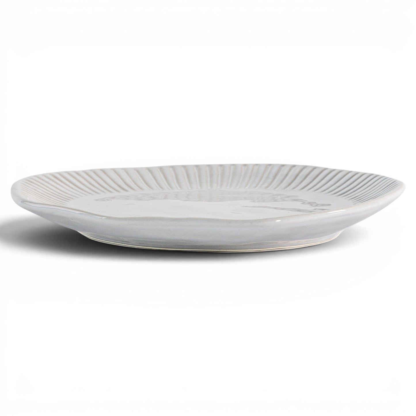 Organic Ridged Side Plate (4pk)