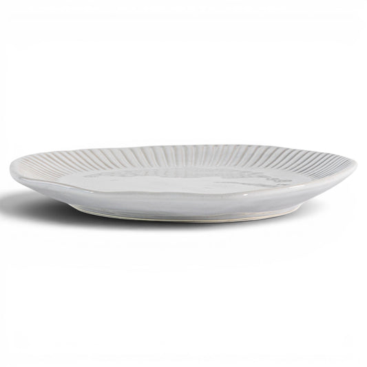 Organic Ridged Side Plate (4pk)