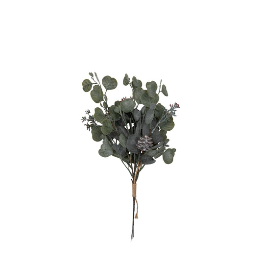 Faux Seeded Eucalyptus Bundle Dusky Green - 3 pack