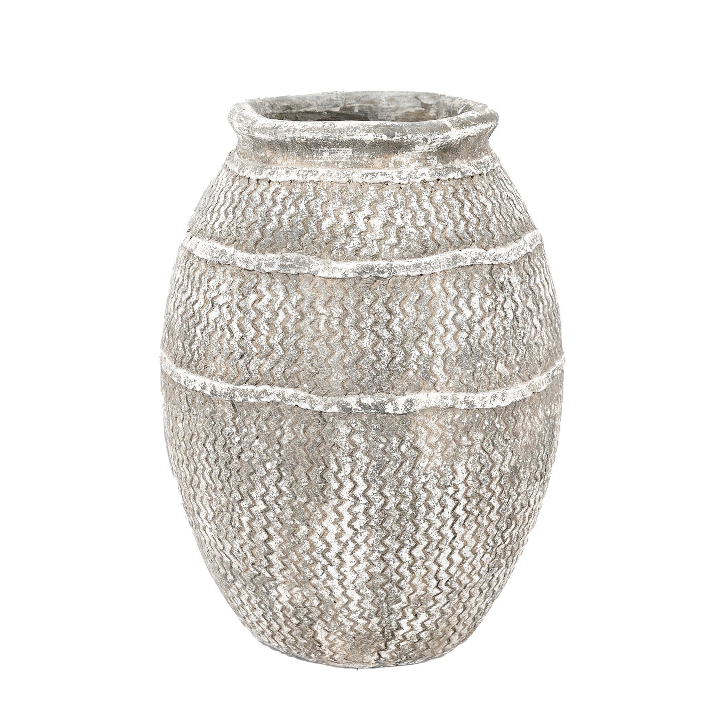 Zante Vase Small Antique Grey Small
