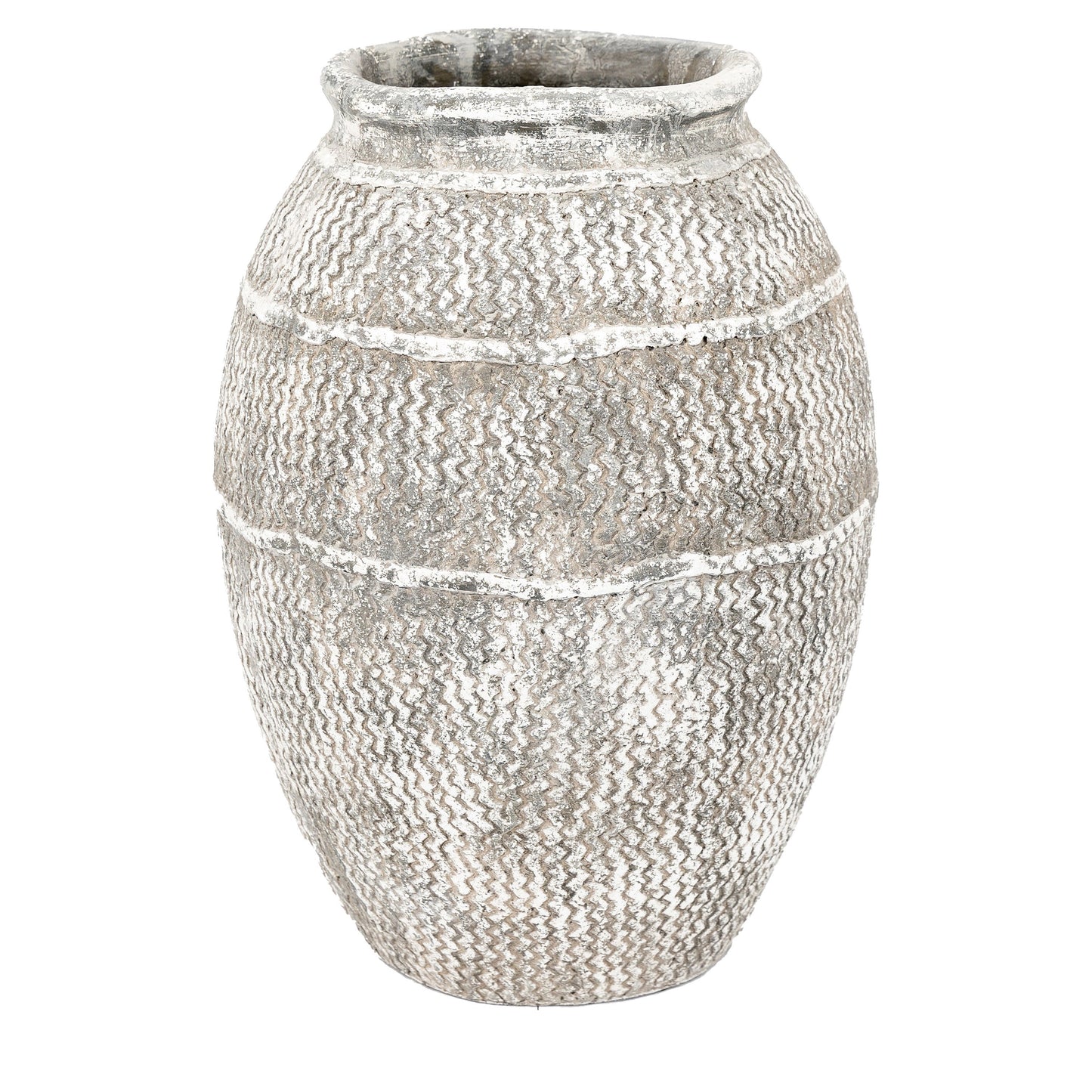 Zante Vase Large Antique Grey Large