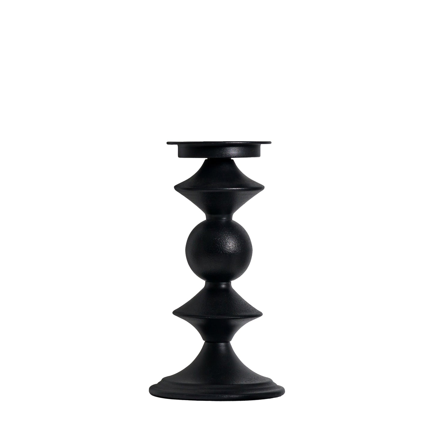 Sutton Pillar Holder Black Small