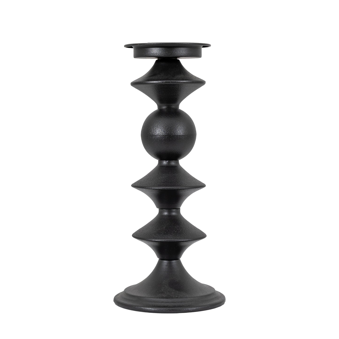 Sutton Pillar Holder Black Large