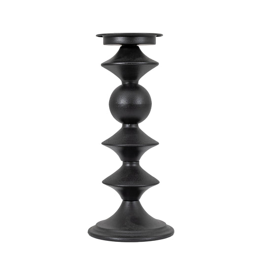 Sutton Pillar Holder Black Large