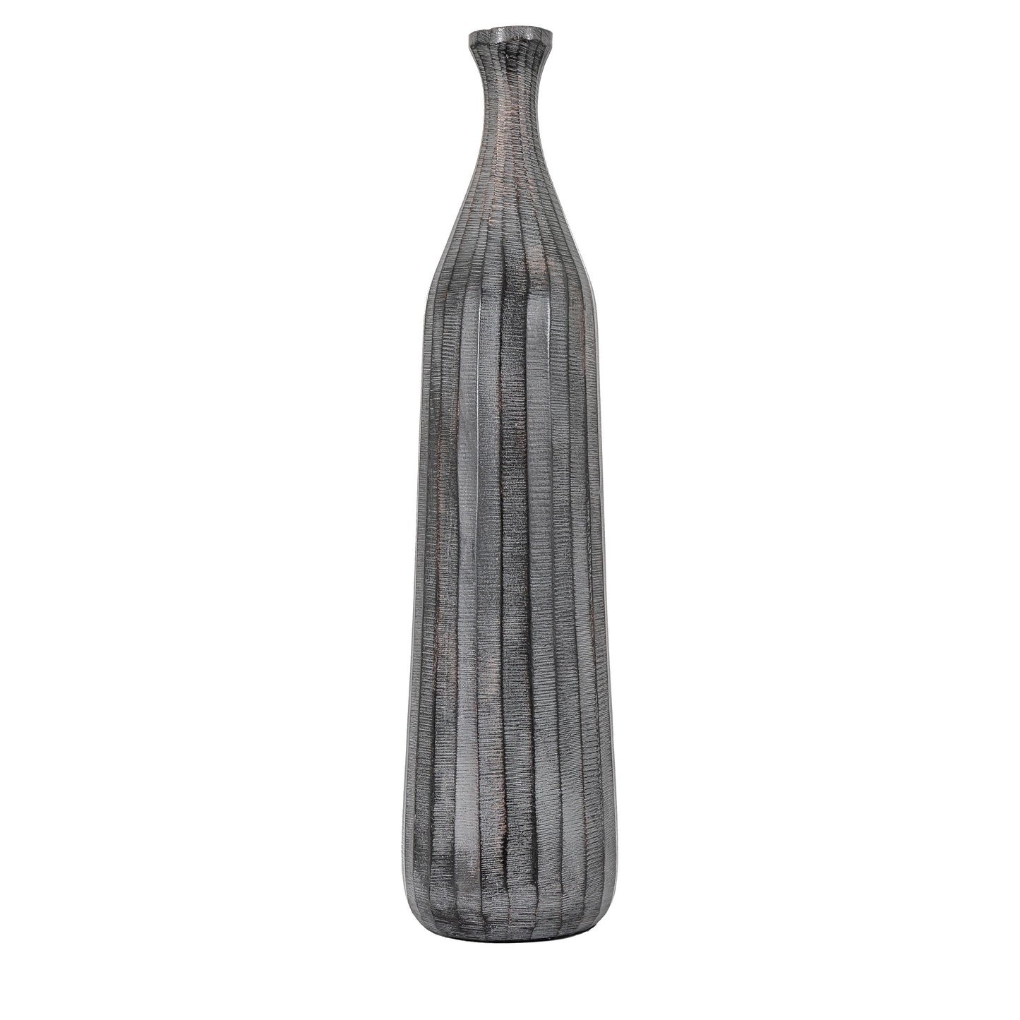Enya Bottle Vase Large Antique Grey