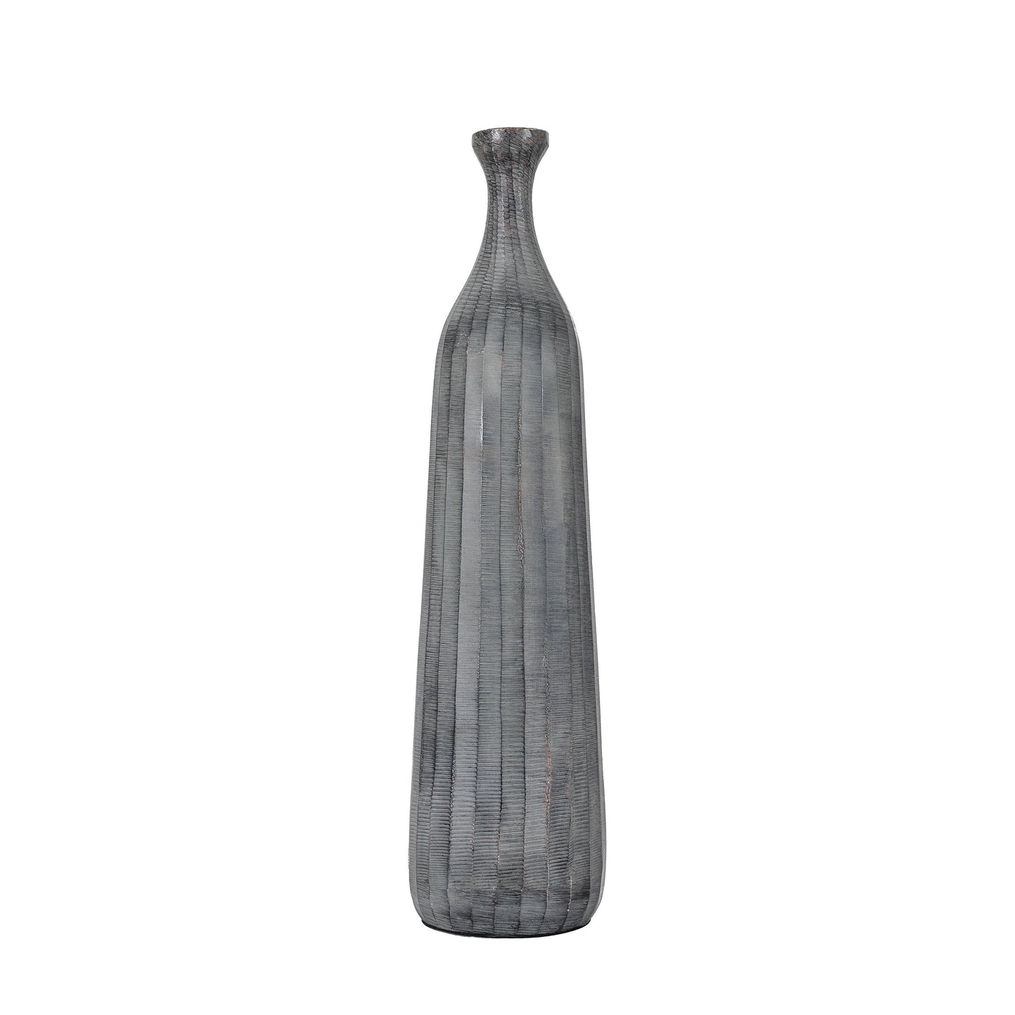 Enya Bottle Vase Medium Antique Grey