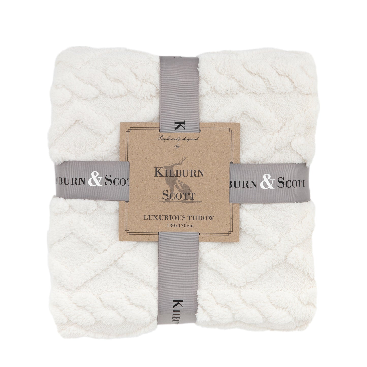 Textures Cable Knit Cream