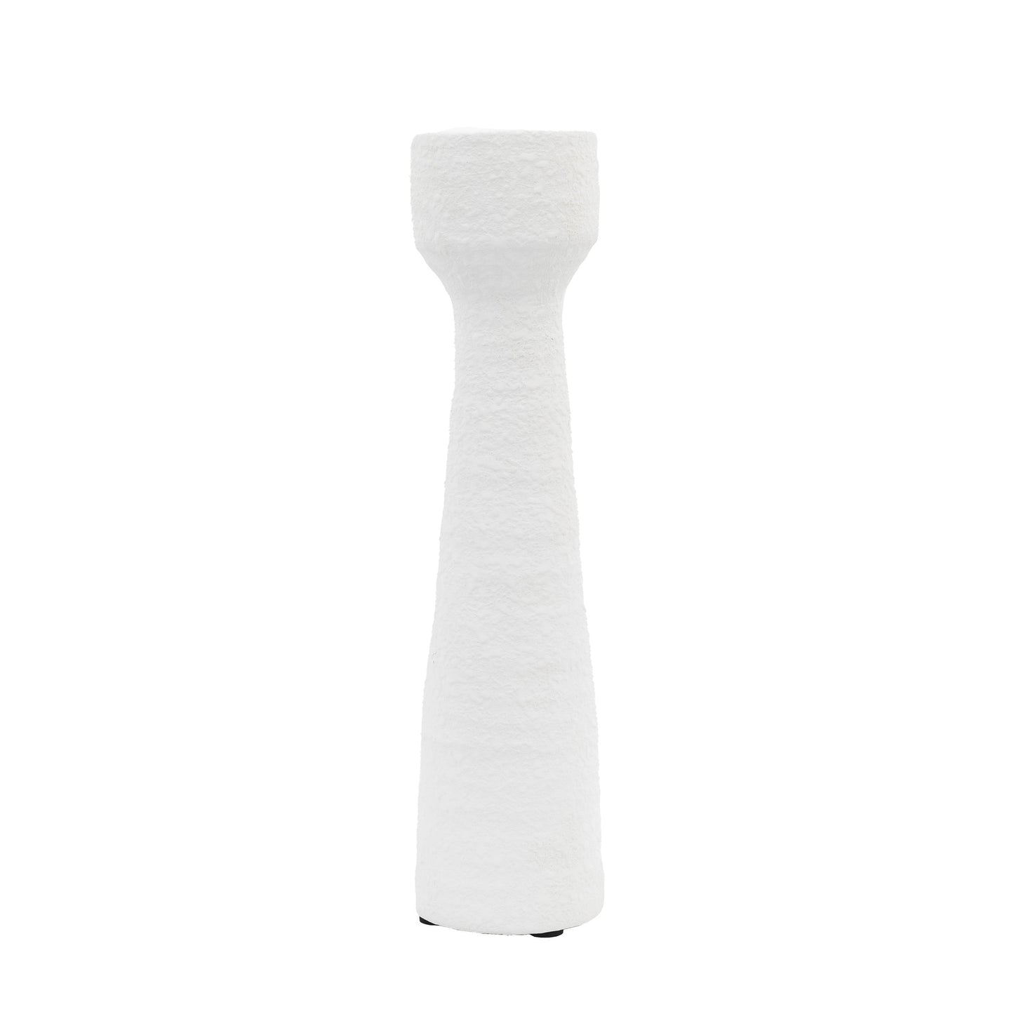 Luna Candlestick Small White Set of 2