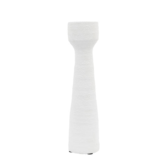Luna Candlestick Small White Set of 2