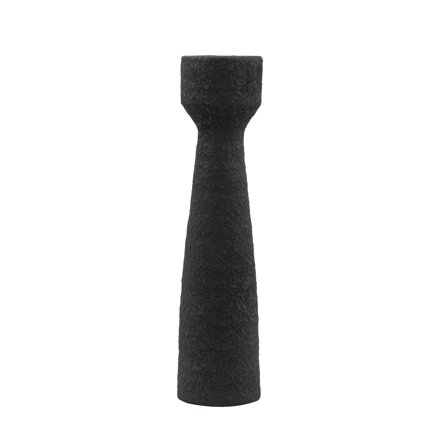 Luna Candlestick Small Black Set of 2