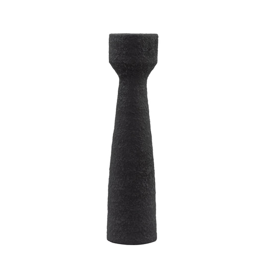 Luna Candlestick Small Black Set of 2
