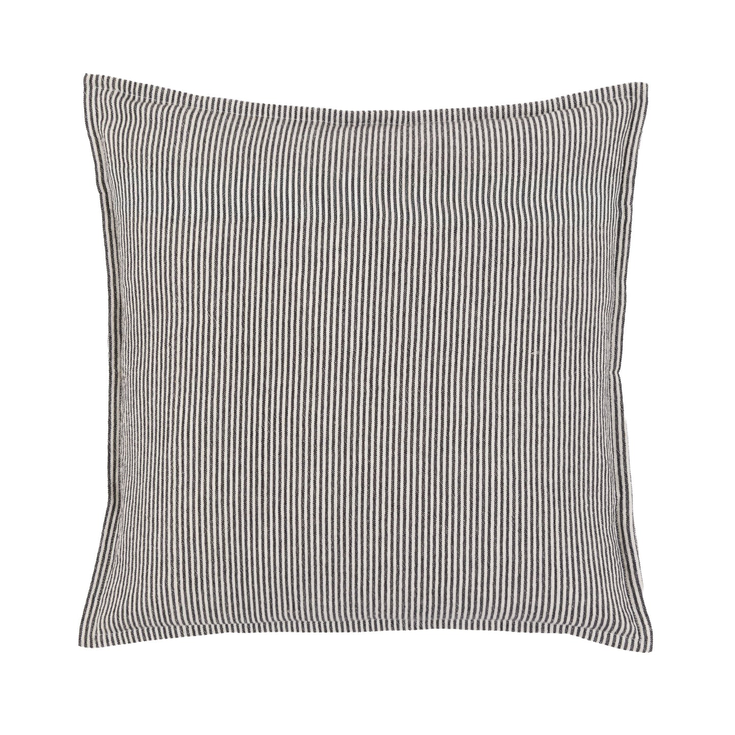 Windsor Woven Stripe Cushion Ink Blue