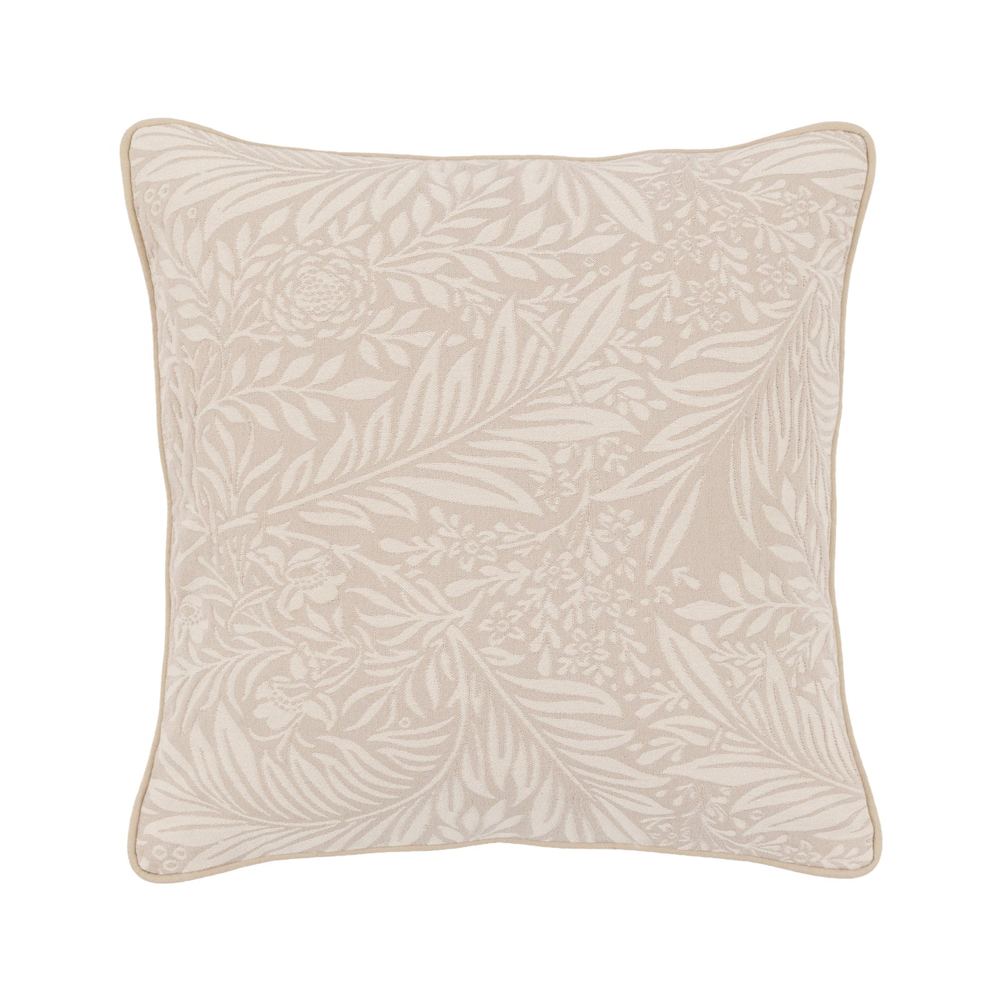 Fallow Leaf Woven Cushion Natural