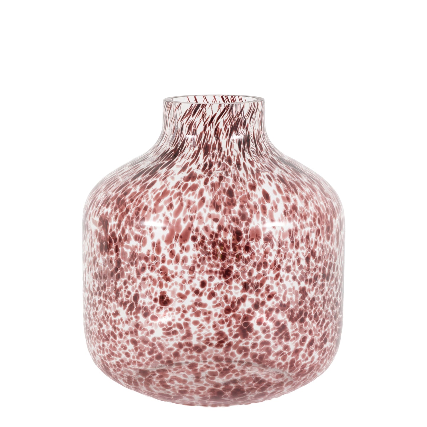 Confetti Vase Brown Large