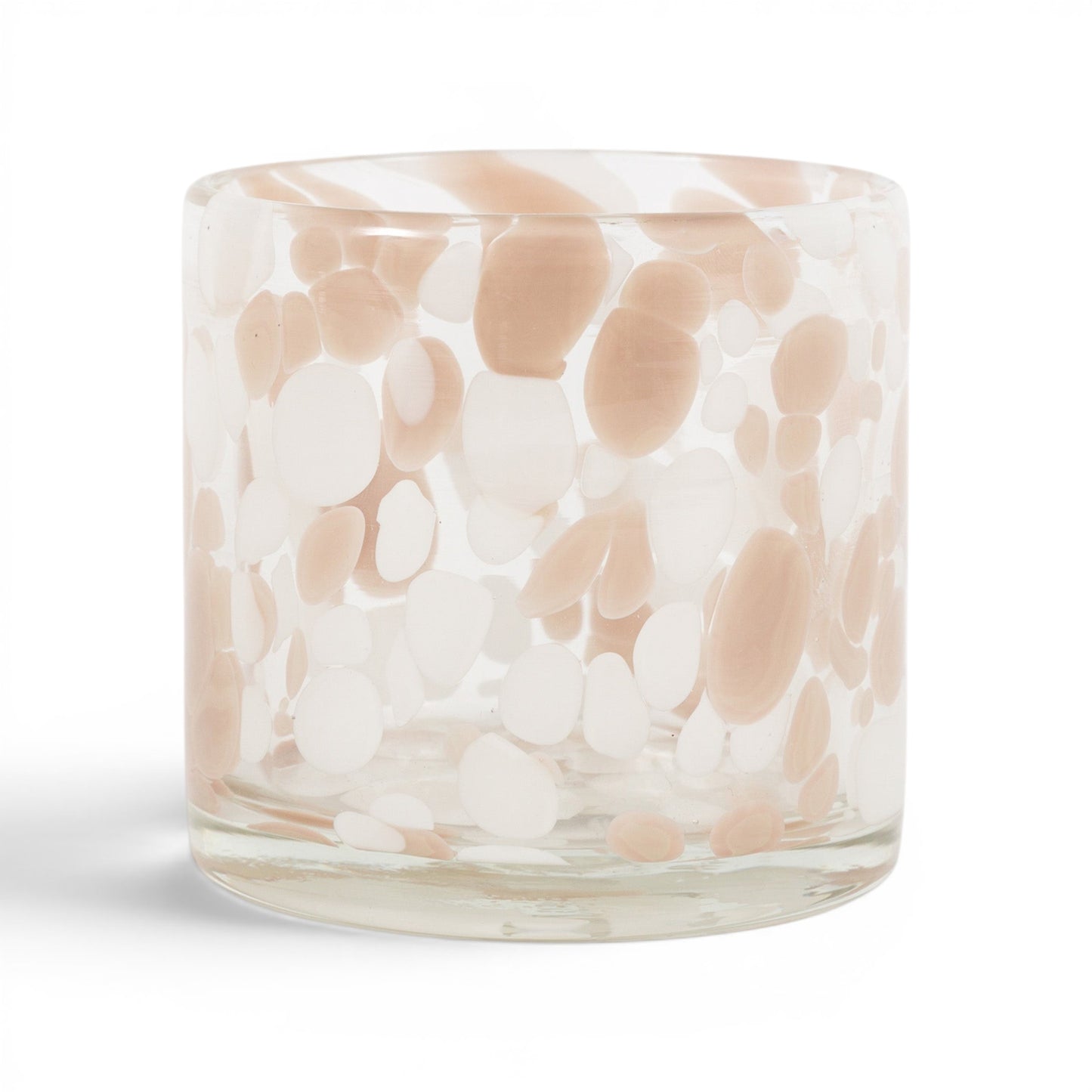 Confetti Candle Holder Taupe Small