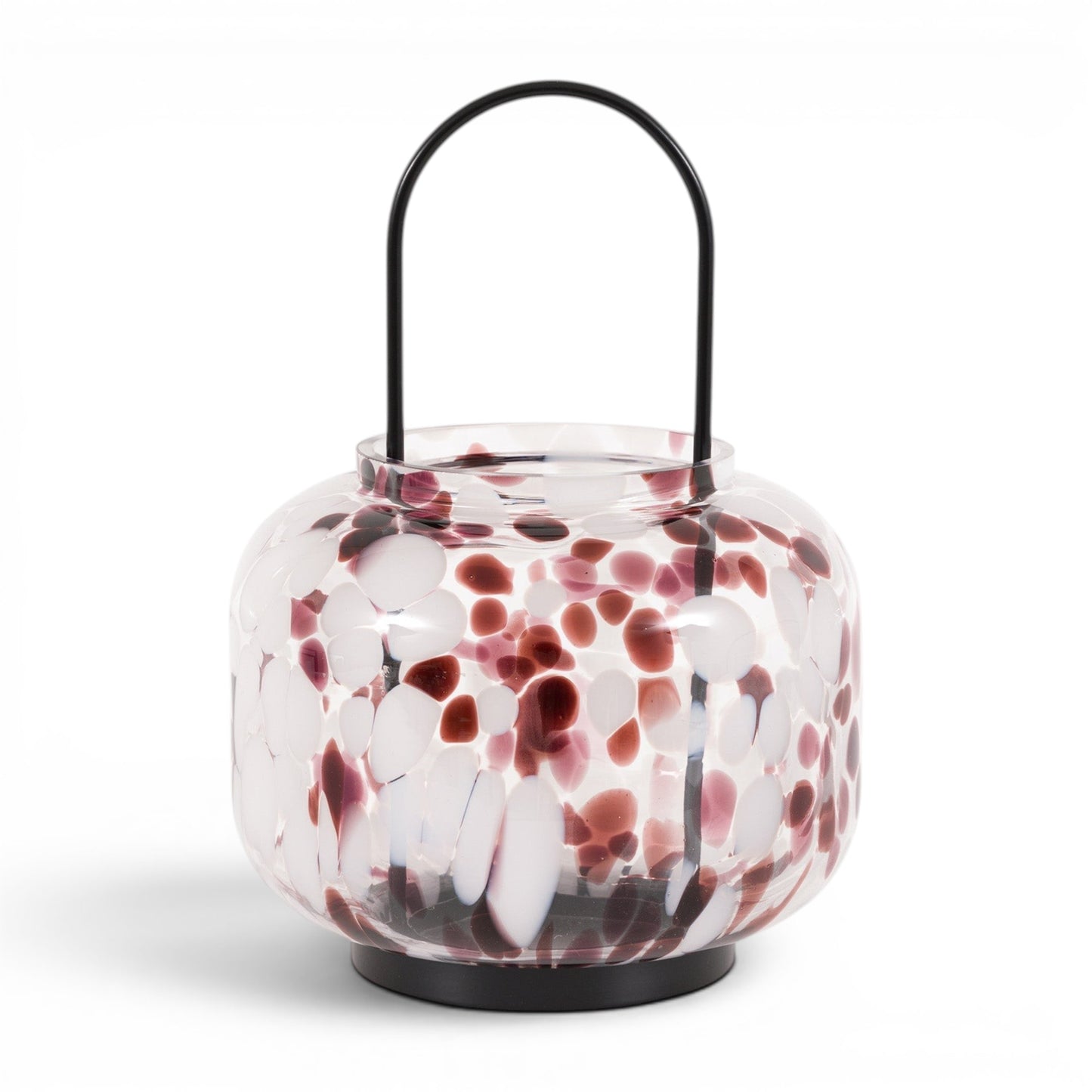Confetti Candle Holder Brown Small