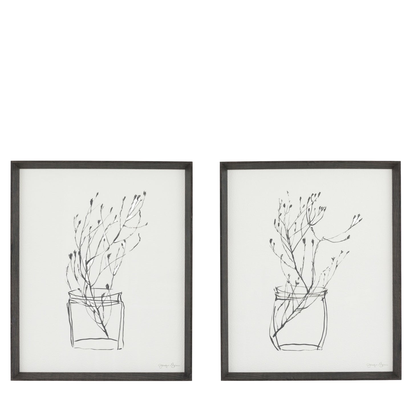 Delicate Nature Framed Art Set of 2