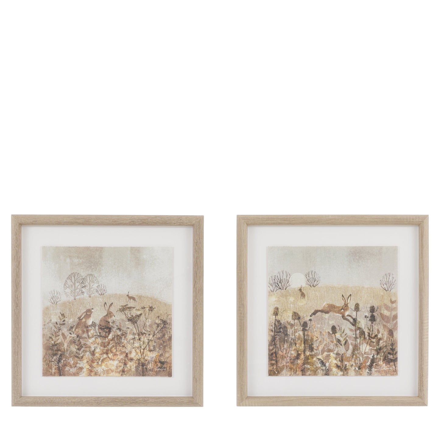 Meadow Mischief Framed Art Set of 2