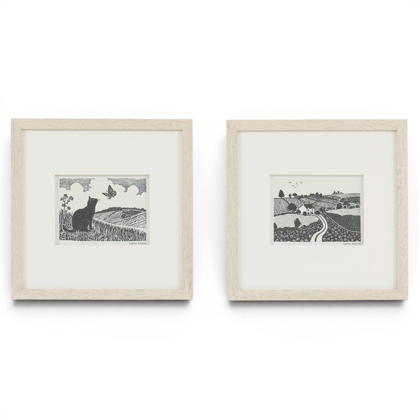 Rural Studies II Framed Art Set of 2
