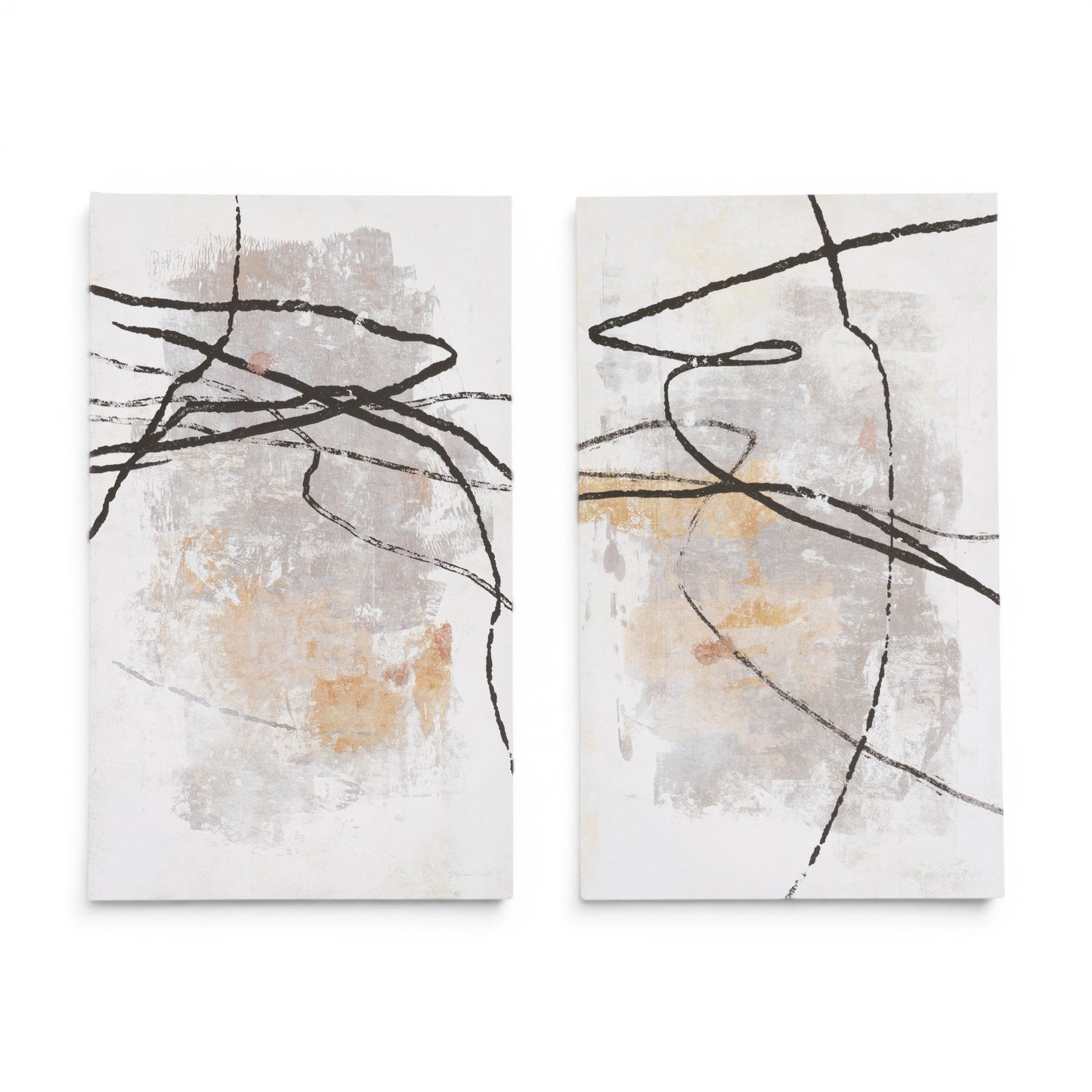 Tangle Canvas Set of 2
