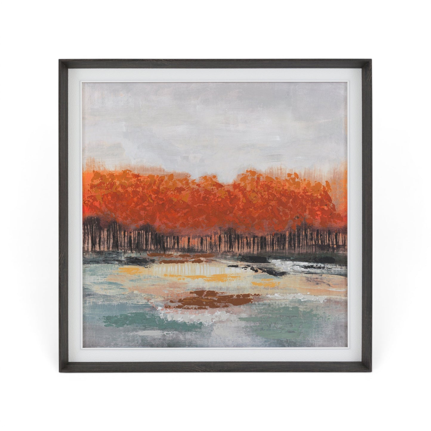 Vibrant Vision Framed Canvas