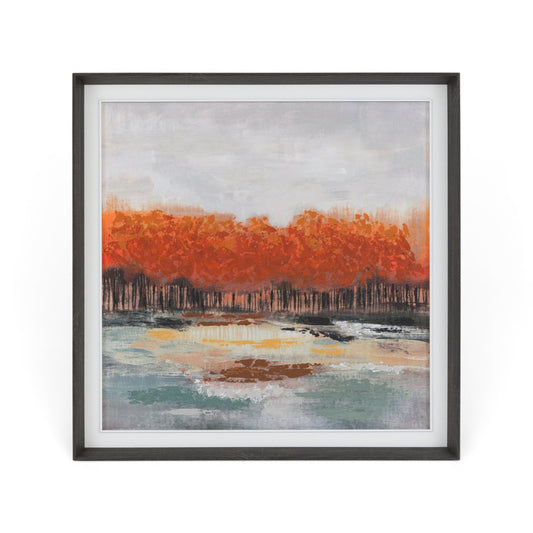 Vibrant Vision Framed Canvas