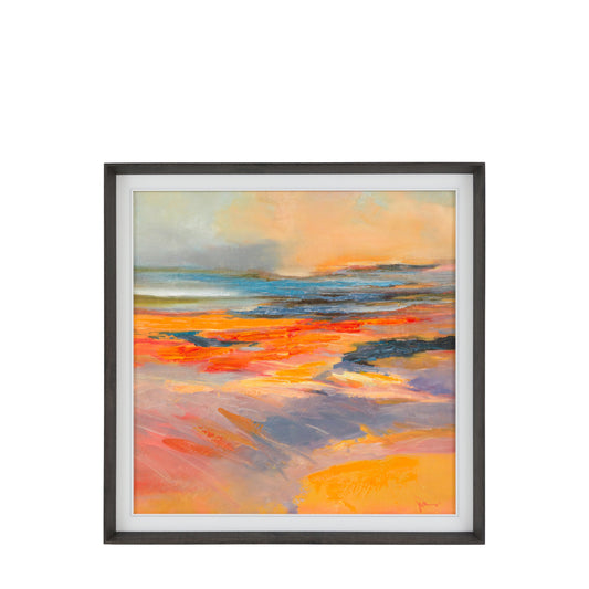 Blazing Framed Canvas
