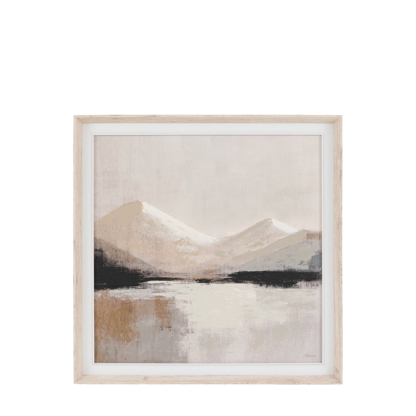 Beyond the Pale Framed Canvas