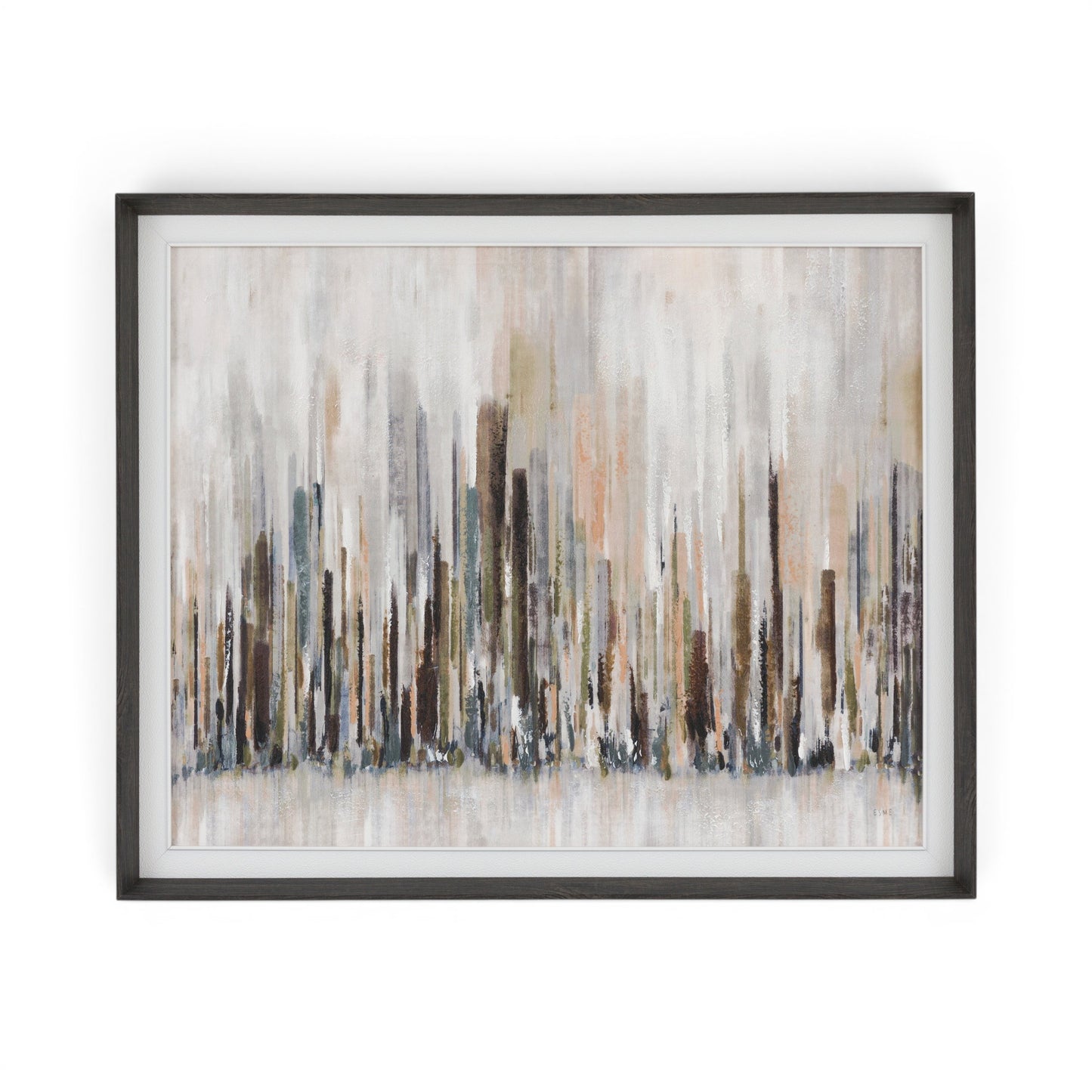 Urban Silence Framed Canvas