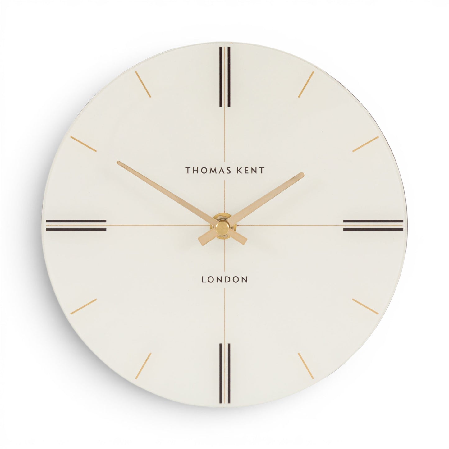 Greenwich Mantel Clock Dark Walnut 8 inches