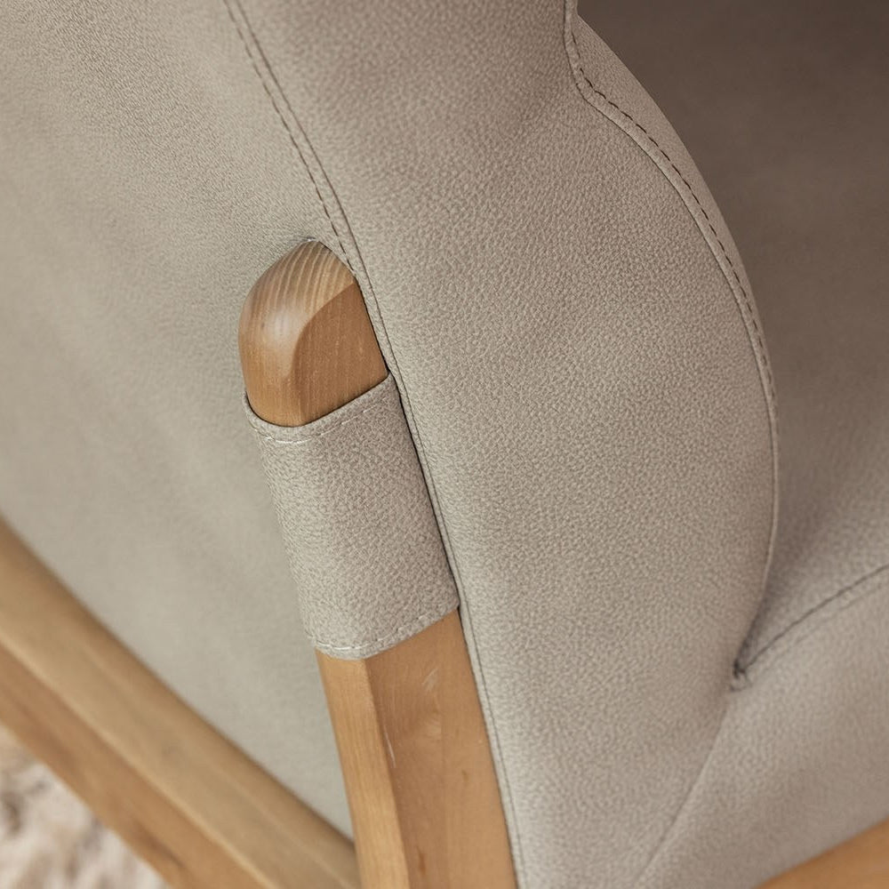 Alfie Dining Chair Taupe