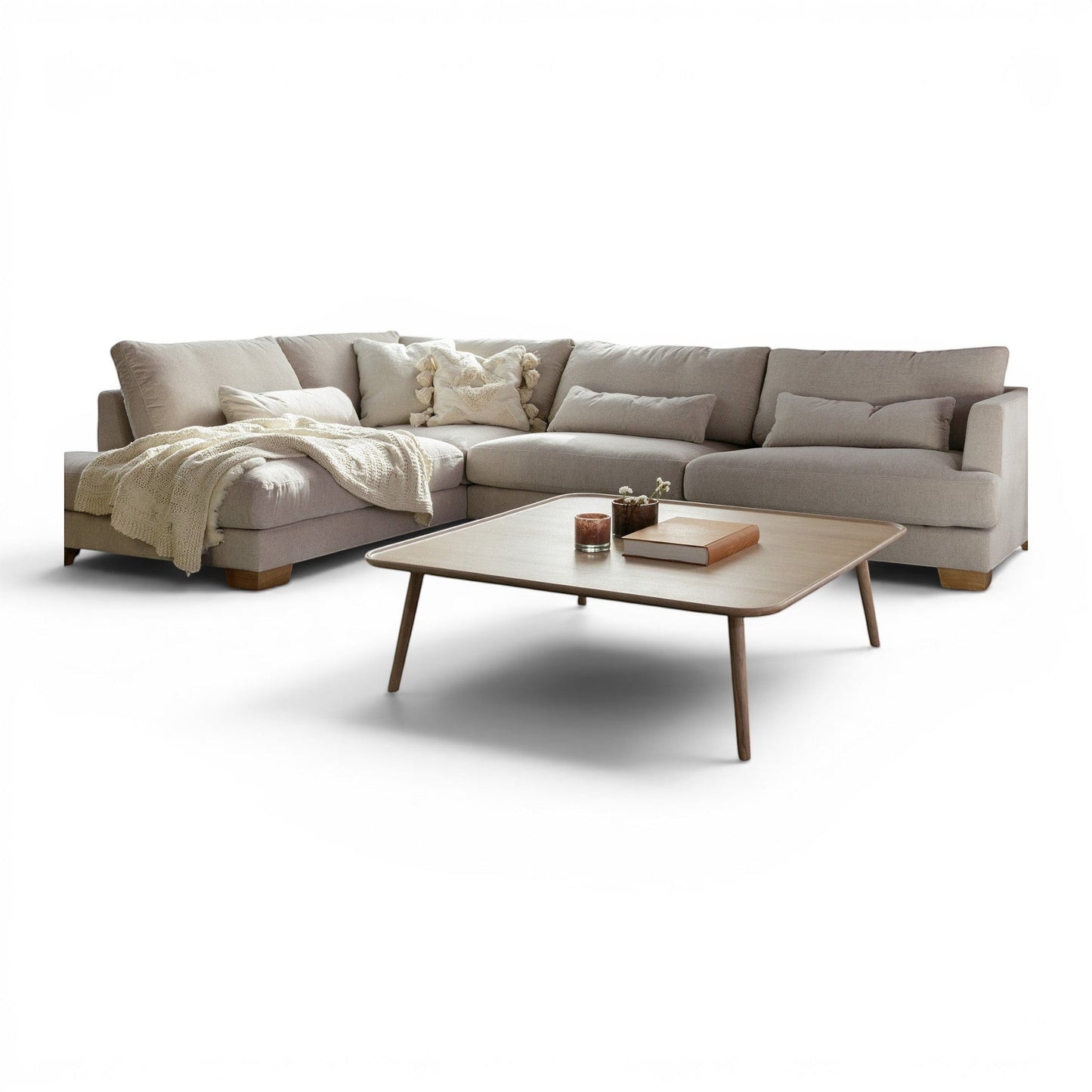 Brandon Set 3 Chaise Sofa - Pieces For Places