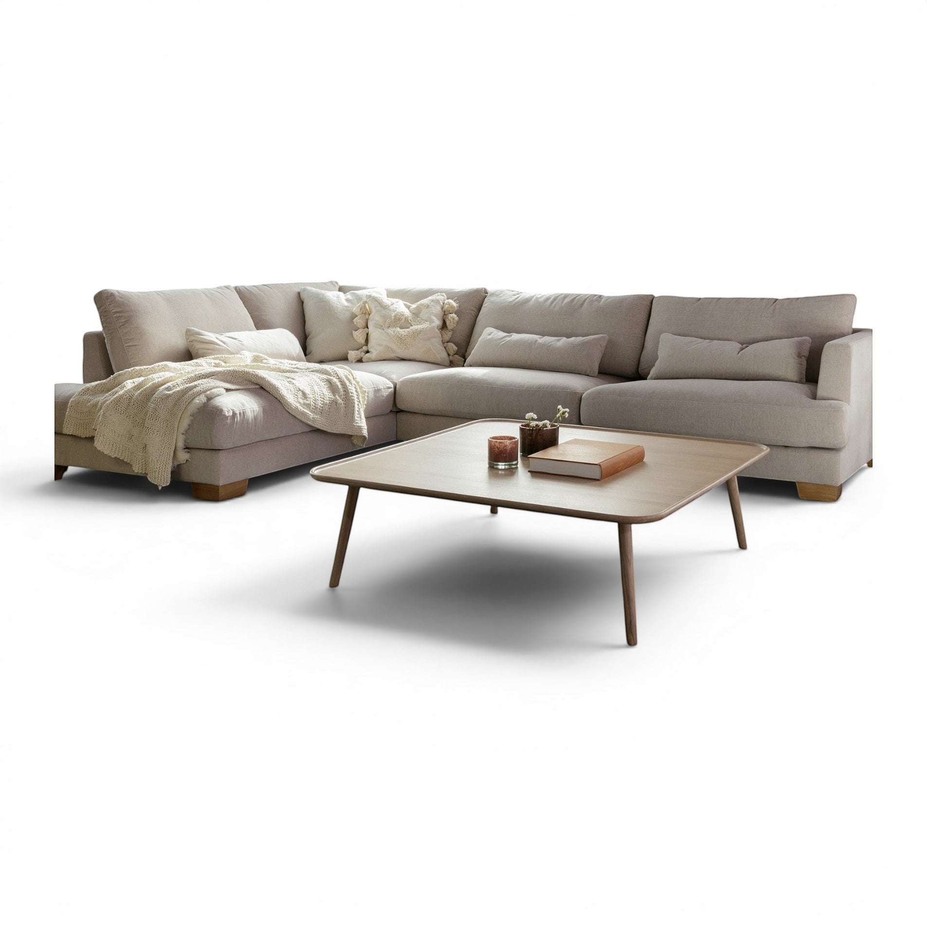 Brandon Set 3 Chaise Sofa - Pieces For Places