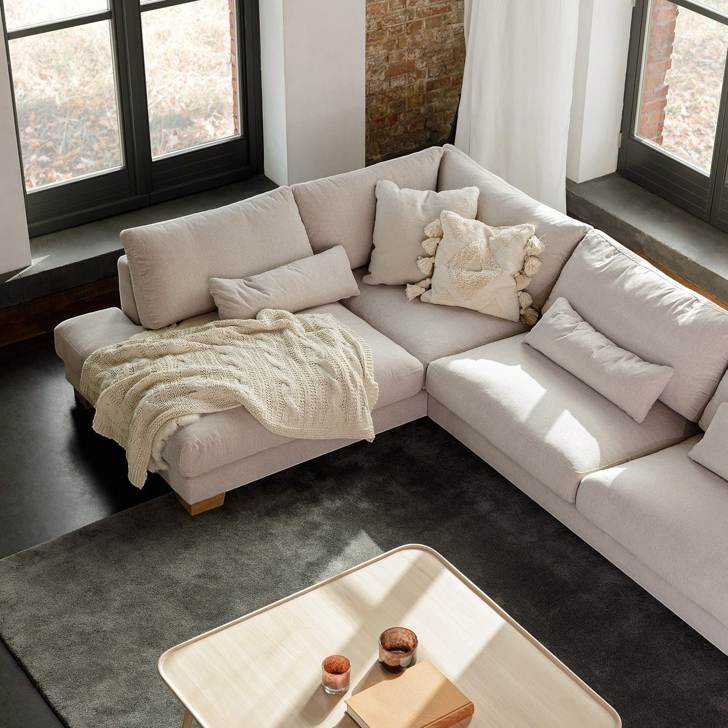 Brandon Set 3 Chaise Sofa - Pieces For Places