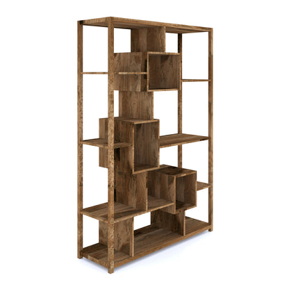 Boxy Mango Asymmetric Bookcase - Pieces For Places