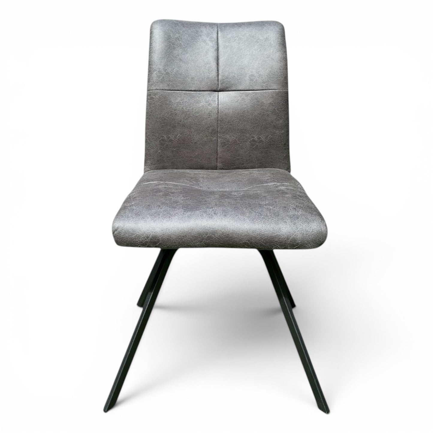 Selmy Charcoal Swivel Dining Chair
