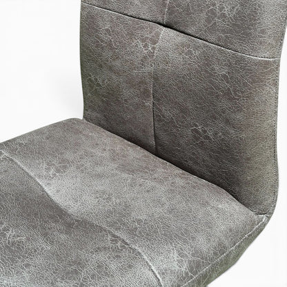 Selmy Charcoal Swivel Dining Chair