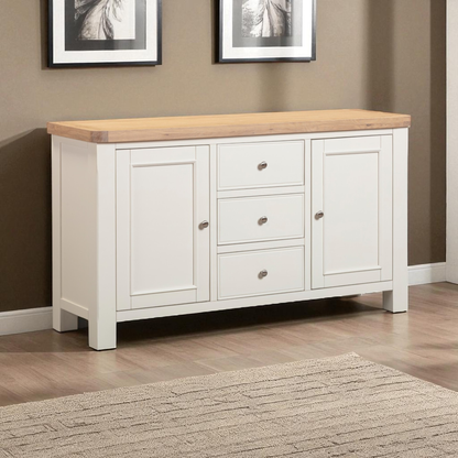 Chester Off-White 3 Door Sideboard