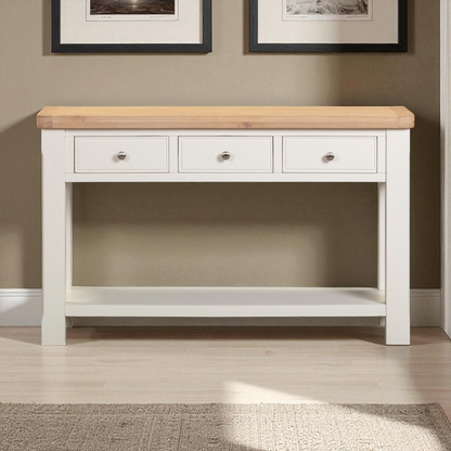 Chester Off-White 3 Drawer Sideboard