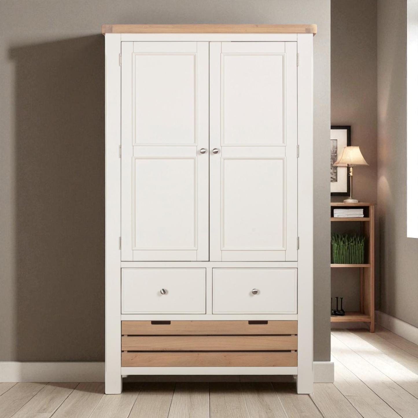 Chester Off-White Larder Unit