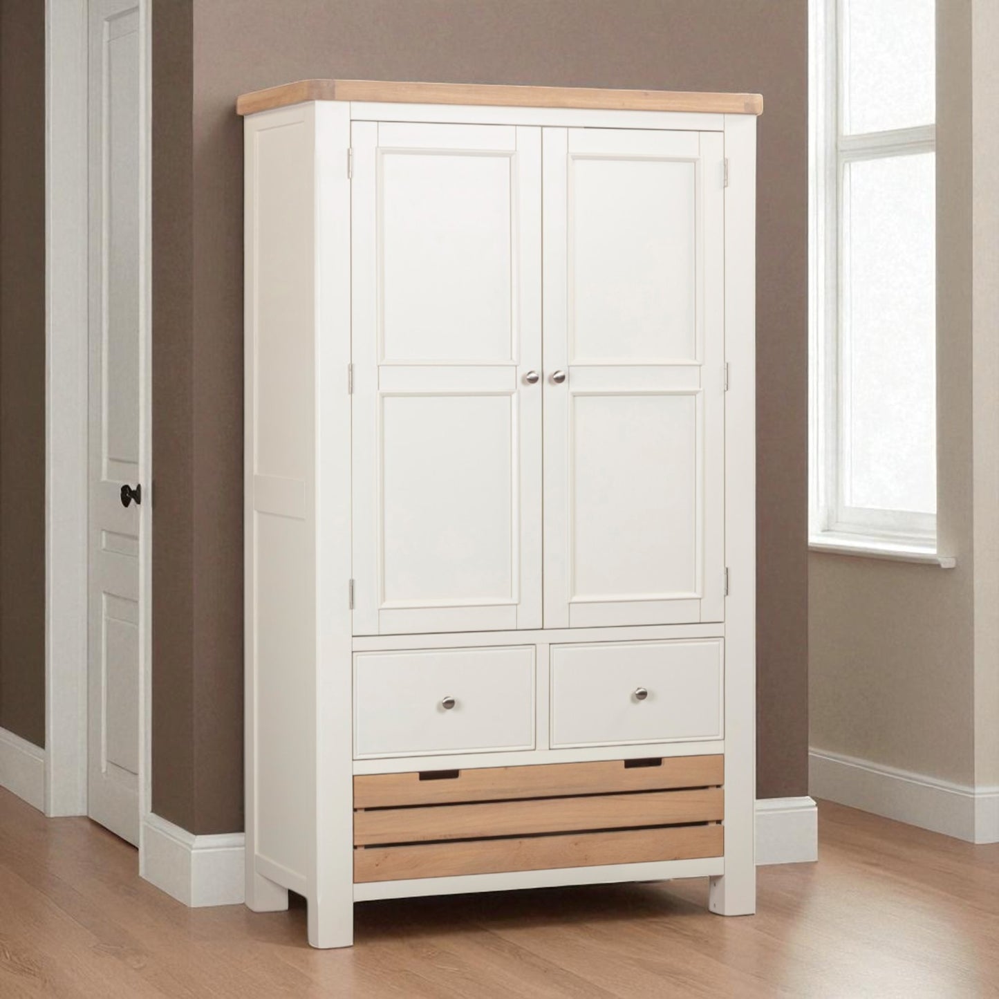 Chester Off-White Larder Unit