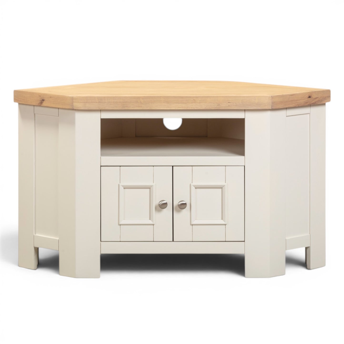 Chester Off-White Corner TV Unit