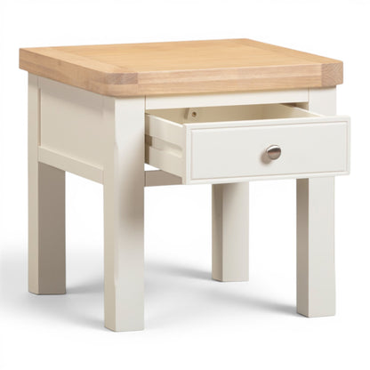 Chester Off-White Lamp Table